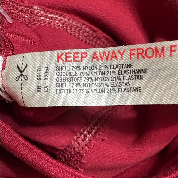 Free People Movement Never Better Sweatpants Crimson NWT - Picture 8 of 13